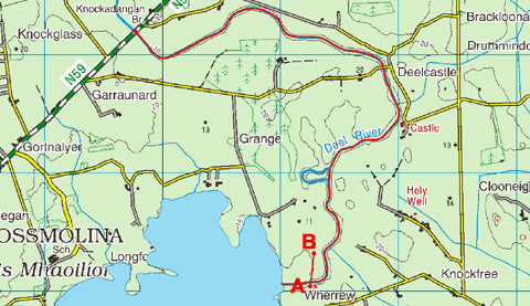 Deel River map