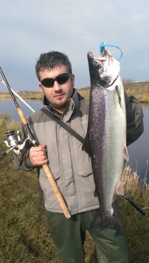 Julian Ciconte with his 11lbs fish
