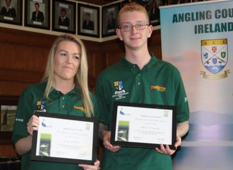 Amy McGee and Mark Connolly Who represented Ireland in the Junior Celtic Cup in Wales in 2103