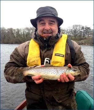 John Mulvanney, Kells with this 2 lb plus trout
